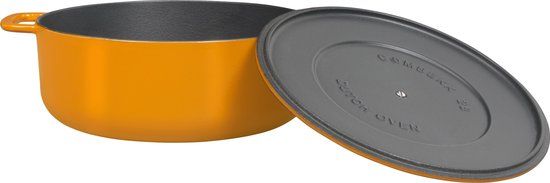 COMBEKK Sous Chef Gietijzeren Braadpan 28CM - Oranje