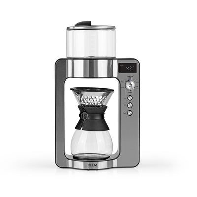 BEEM Pour Over Koffiemachine - Handmatig - Zwart/Zilver - 6 Kopjes