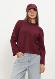 OBJECT COLLECTORS ITEM Object Objreynard O-neck Pullover Dames Trui - Bordeaux - Maat XL