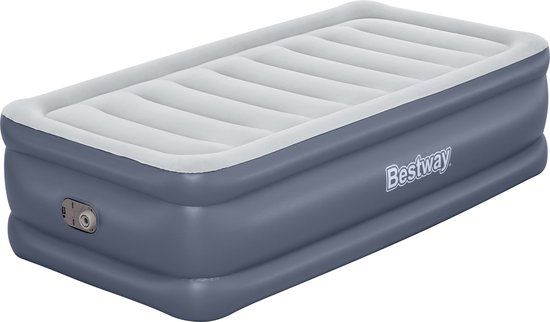 Bestway 6713G Tritech Luchtbed - 1-Persoons - 191 x 97 x 51 cm - Ingebouwde Elektrische Pomp