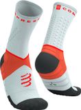 Compressport Ultra Trail Socks V2.0 Unisex Gray Violet/Tigerlily