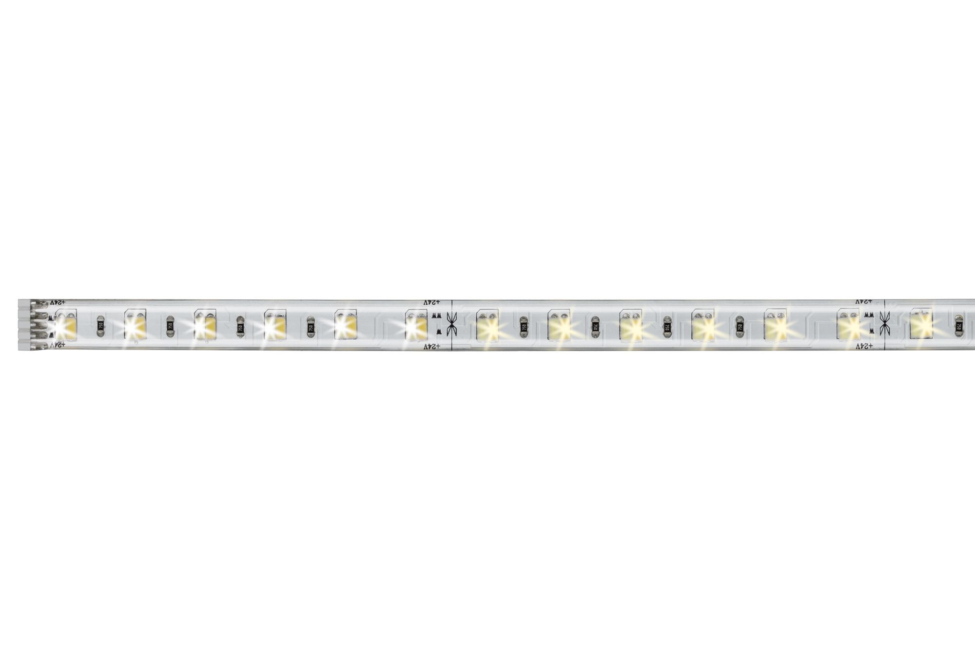 Paulmann LED Strip Light - 1000mm - Universal - Indoor - Silver - 7W - Daylight/Warm White - Dimmable
