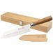 Katana Saya Olive Wood 18 cm Santokumes