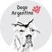 Art-Dog Argentijnse dog horloge avec une photo d'un chien