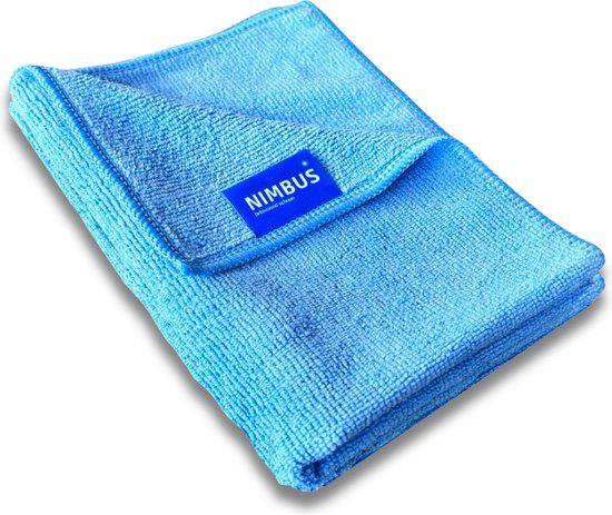 NIMBUS Magic Schoonmaakdoek 40x40cm – Microvezel Schoonmaakdoek voor Badkamer, Keuken, Ramen, Auto & Vuil Verwijdere