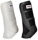 Hispano Hípica Hispano Hipica Neopreen Benschede voor Paard (x2) - L - Zwart
