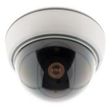 Otio De camera voor binnen en buiten met LED - Realistisch afspelen van een CCTV-camera - Afschrikkende LED voor het simuleren van opnamen - Werkt op batterijen - Zwart