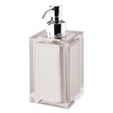 Gedy Rainbow zeepdispenser, hars, beige, 7 x 7 x 16,2