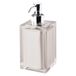 Gedy Rainbow zeepdispenser, hars, beige, 7 x 7 x 16,2
