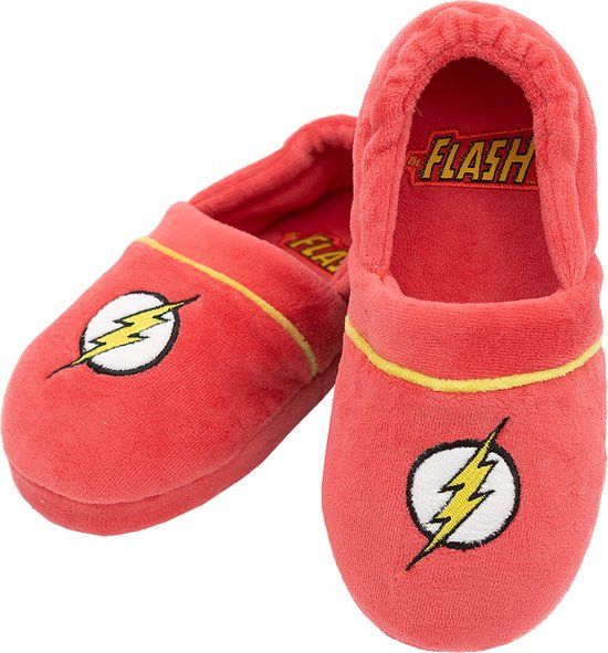 FUNIDELIA Flash pantoffels voor kinderen - Rood - Maat 34/36
