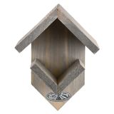 Beeztees Pindakaashouder van hout - Grey wash