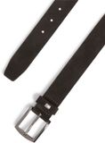 Tommy Hilfiger Riem 'DENTON 3.5' Leer Unisex Donkerbruin Herfst/Winter
