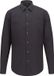 Hugo Boss BOSS Joe regular fit overhemd - popeline - zwart - Strijkvriendelijk - Boordmaat: 46