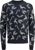 JACK&JONES JJXMAS ANDREW KNIT CREW NECK Heren Gebreide truien XL