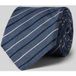 OLYMP Stropdas rook blauw, Gestreept