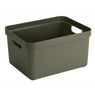 Sunware 09800688 - Opslagdoos - groen - kunststof - 45,3 x 35,4 x 24,3 cm