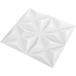 Maison Exclusive - Panneaux muraux 24 pc 50 x 50 cm blanc origami mousse XPS