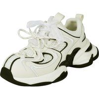 KOI Rockabilly Sneakers Labyrinth Mega Chunky Trainers white/black EU36-EU41 for Women