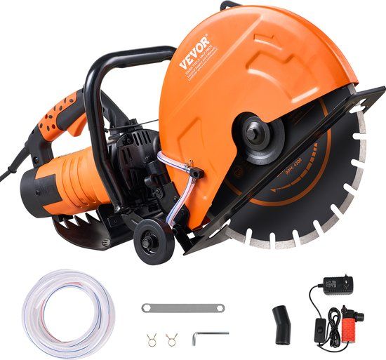 Vevor 2800W Betonzaag Snijfrees Bestratingsfrees Betonfrees 356mm