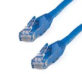StarTech.com 50 cm Cat6 Snagless Gigabit UTP netwerkkabel - Cat 6 RJ45 netwerkkabel met knikbescherming, blauw