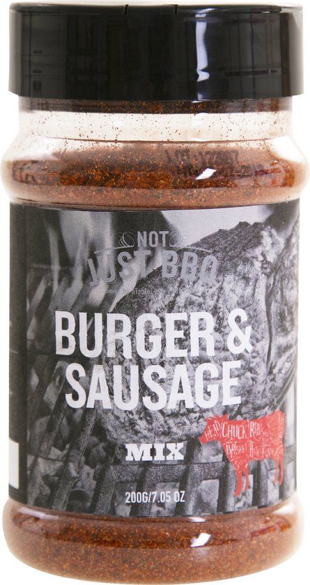 Foodkitchen Not Just BBQ Burger & Sausage Rub 200 gram