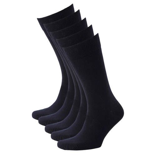 Anytime Sokken - Set van 5 - Donkerblauw