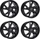 Carmani 4 jantes, type 23 Rudi, 8.0x18 pouces, ET35, 5x112, adapté pour BMW 1-serie, 2-serie, 4-serie, i4, iX1, X1, X2, X3, X4