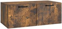 vidaXL Wandmontage TV-kast Gerookt eiken 78,5 x 41 x 30 cm