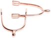 Jansen Harry's Horse Sporen knop rvs Rosegold