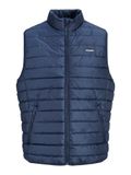 Jack&Jones Jjelvis Gilet léger Col Blazer bleu marine