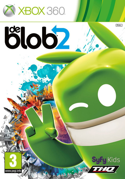 THQ De Blob 2 The Underground Xbox 360