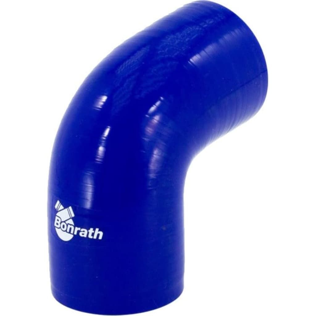 Bonrath siliconen slang Ø51 mm 50 mm 90° blauw