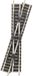Fleischmann N Fleischmann Piccolo (met ballastbed) 9163 Kruising, Rechts 111 mm 15 ° 1 stuk(s)