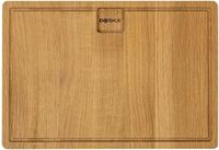BOSKA Dining Board Friends L - Eikenhouten Serveerplank - Dinerbord met opvanggeul - 39 cm