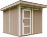 Timbela M903-TERRA BROWN - LP SmartSide Tuinhuis op houtbasis - 6 m² - 294x279xH237 cm - met vloer en verf
