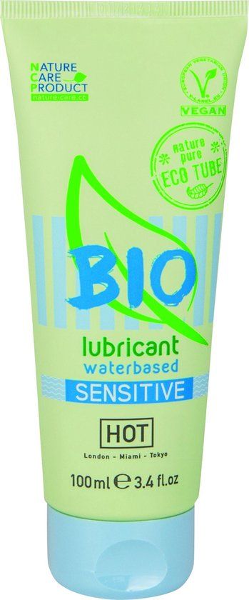 HOT BIO Sensitive Waterbasis Glijmiddel - 100ml