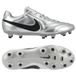 Nike Tiempo Ligera Pro FG - Argenté/Noir ÉDITION LIMITÉE - Herbe naturelle (FG), pointure 40½