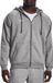 Under Armour UA Rival Fleece FZ Hoodie-GRY Heren Sporttrui - Castlerock Light Heather - Wit