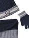 Vertbaudet Set montagnes - muts - sjaal - wanten - kind - jongen