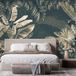 Papier peint panoramique feuilles tropicales 260 cm x 195 cm