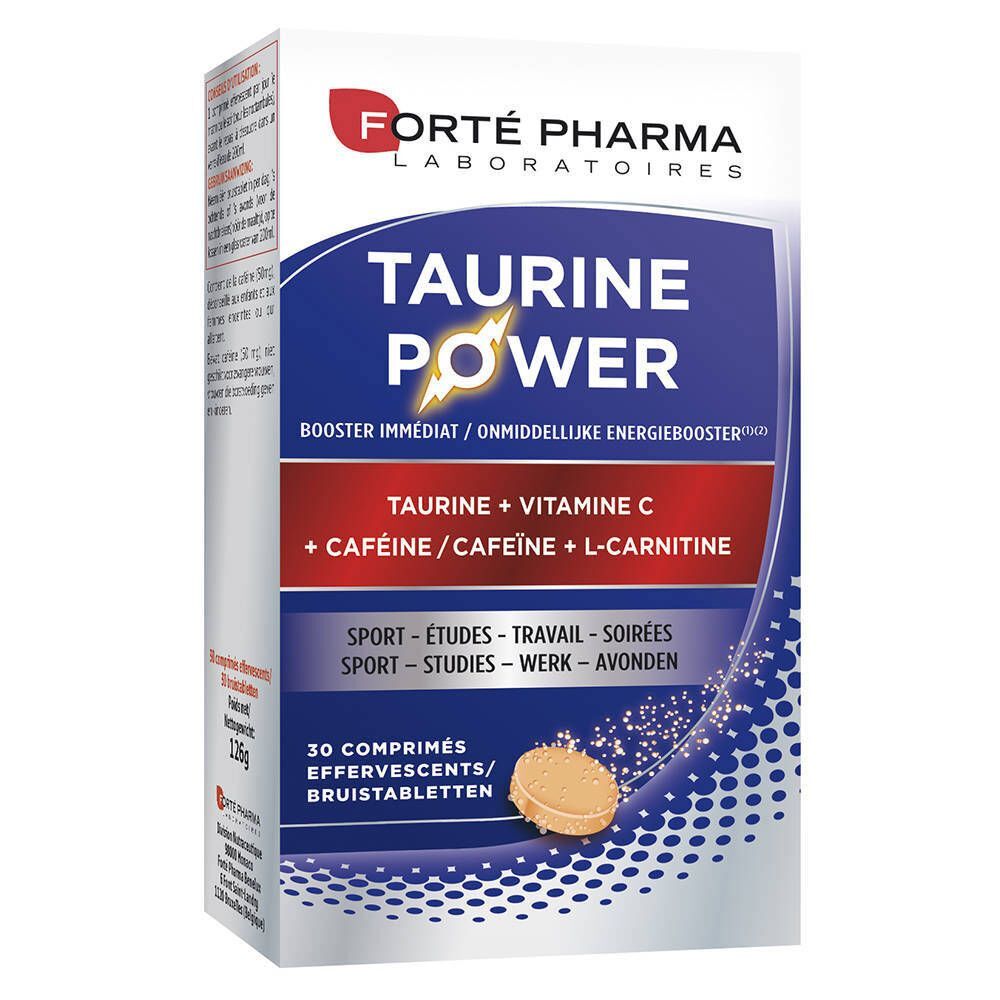 Forté Pharma Forté Pharma Energie Taurine Power 30 bruistabletten