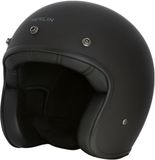 Merlin Blackbird Logo Jethelm - Zwart