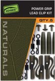 Fox Submerge Power Grip Lead Clips Leaders - Leader