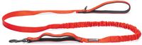 Beeztees Parinca Premium Elastische Hondenriem - Rood - 180cmx25mm