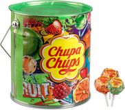 Chupa Chups Fruit Tin - Snoep - 150 stuks