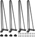 Ibenzoa® Pieds de table en métal