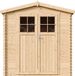 Timbela M343F - Houten tuinhuis - 3,53 m² - 206x216xH218 cm - zonder vloer