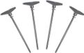 Gibraltar Vleugelbouten, SC-BDTR/S, 4 stuks - Reserveonderdeel voor drums