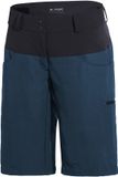 VAUDE Qimsa Shorts II Dames Fietsshorts dark sea Maat 36