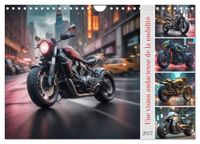 Une CALVENDO Une vision audacieuse de la mobilité (Calendrier mural 2027 DIN A4 vertical), CALVENDO calendrier mensuel: Découvrez le futur de la conduite avec nos motos futuristes.